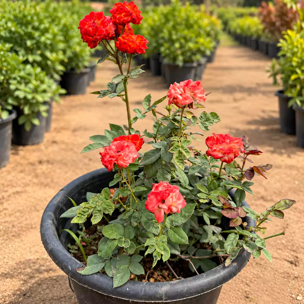 الورد الناري Firecracker Plant